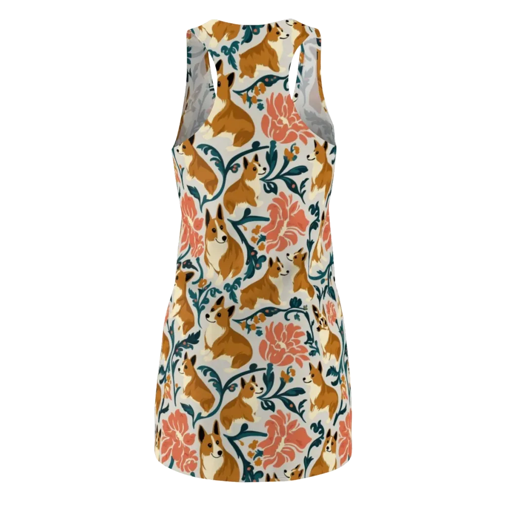 Garden Companions on Racerback Dress — Back