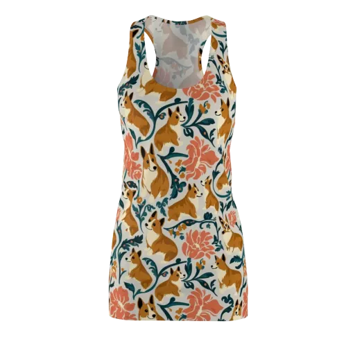 Garden Companions on a Racerback Dress