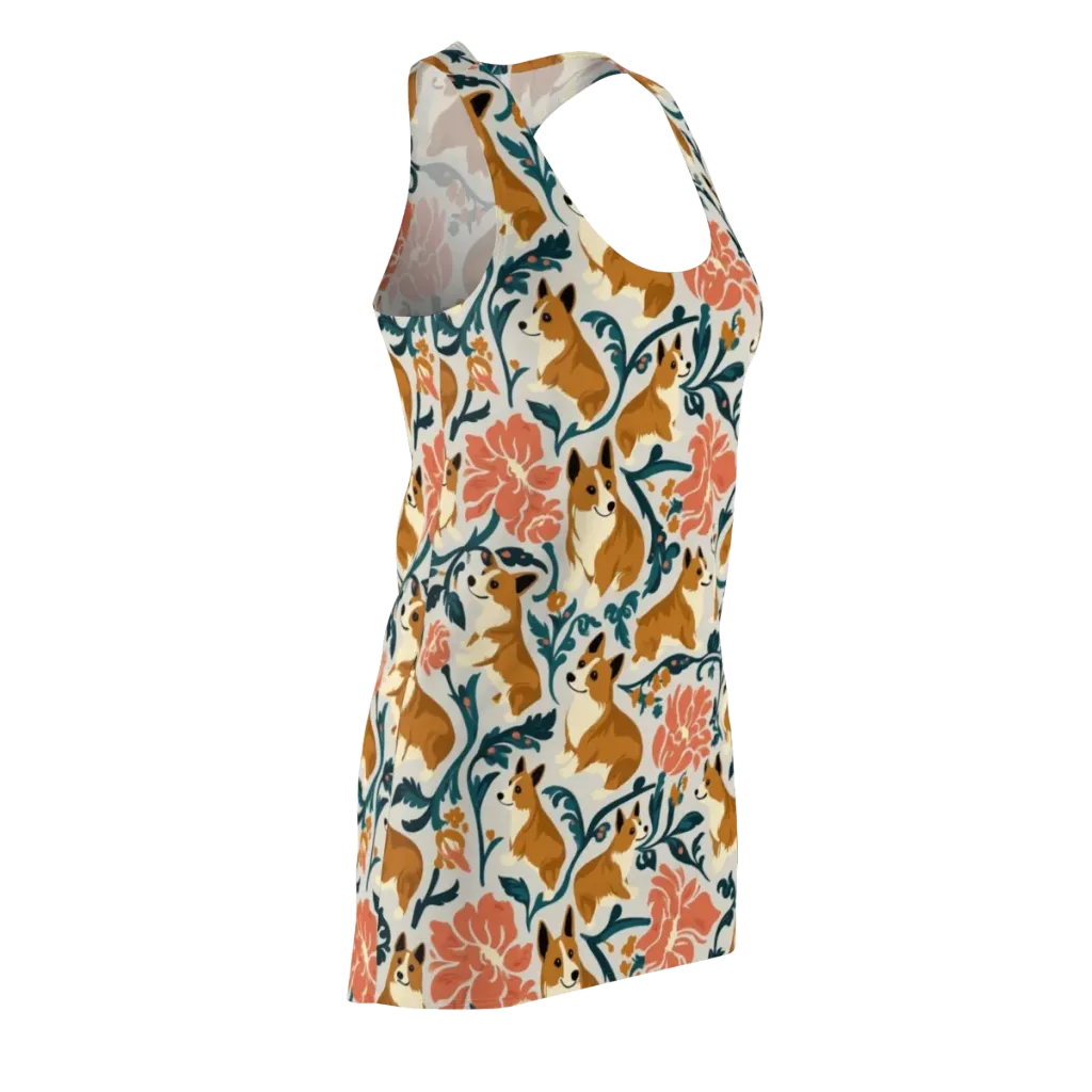 Garden Companions on Racerback Dress — Front Side