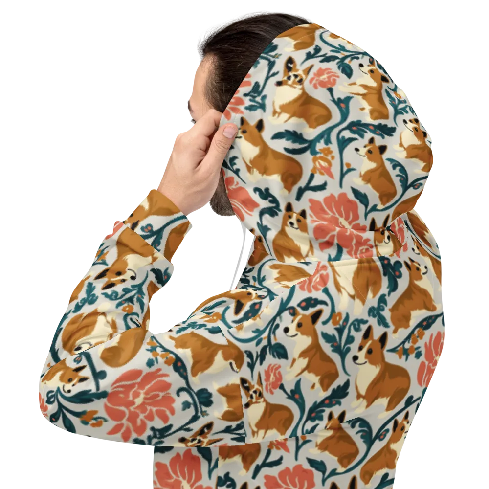 Garden Companions on Hoodie — Back