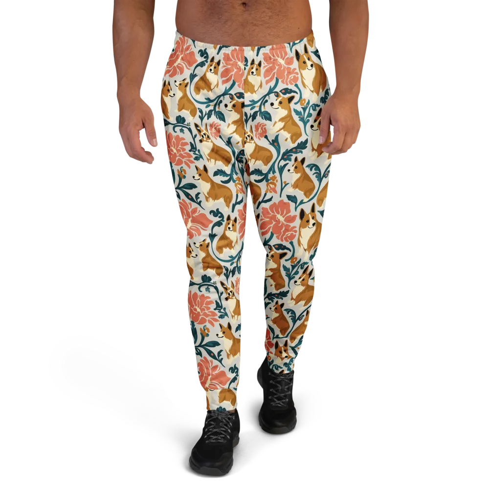 Garden Companions on Men's Joggers — Front