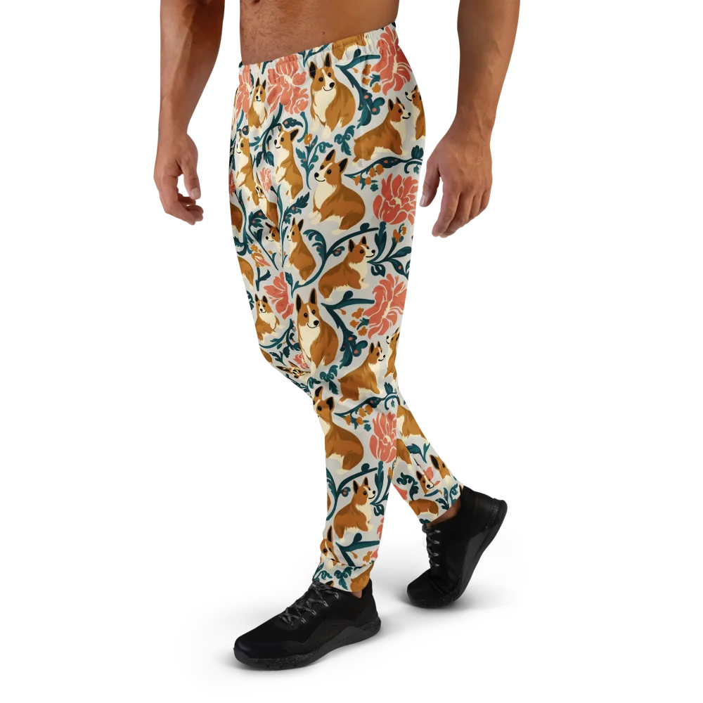 Garden Companions on Men's Joggers — Left
