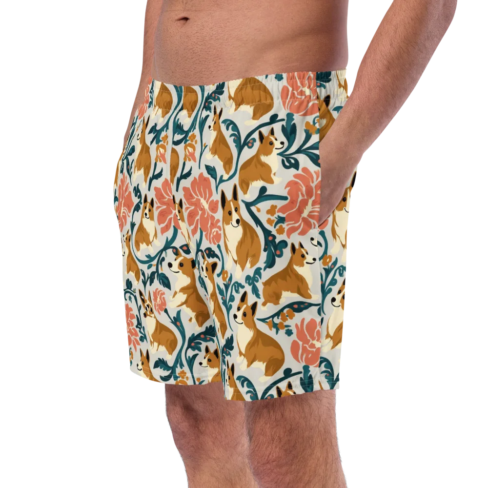 Garden Companions on Swim Trunks — Left Front