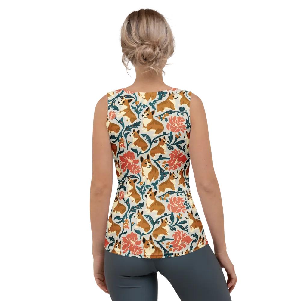 Garden Companions on Women's Tank Top — Back