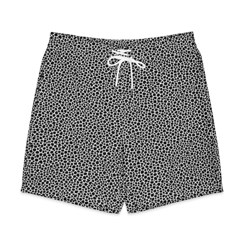 Obsidian Cellular on Men's Board Shorts — Front
