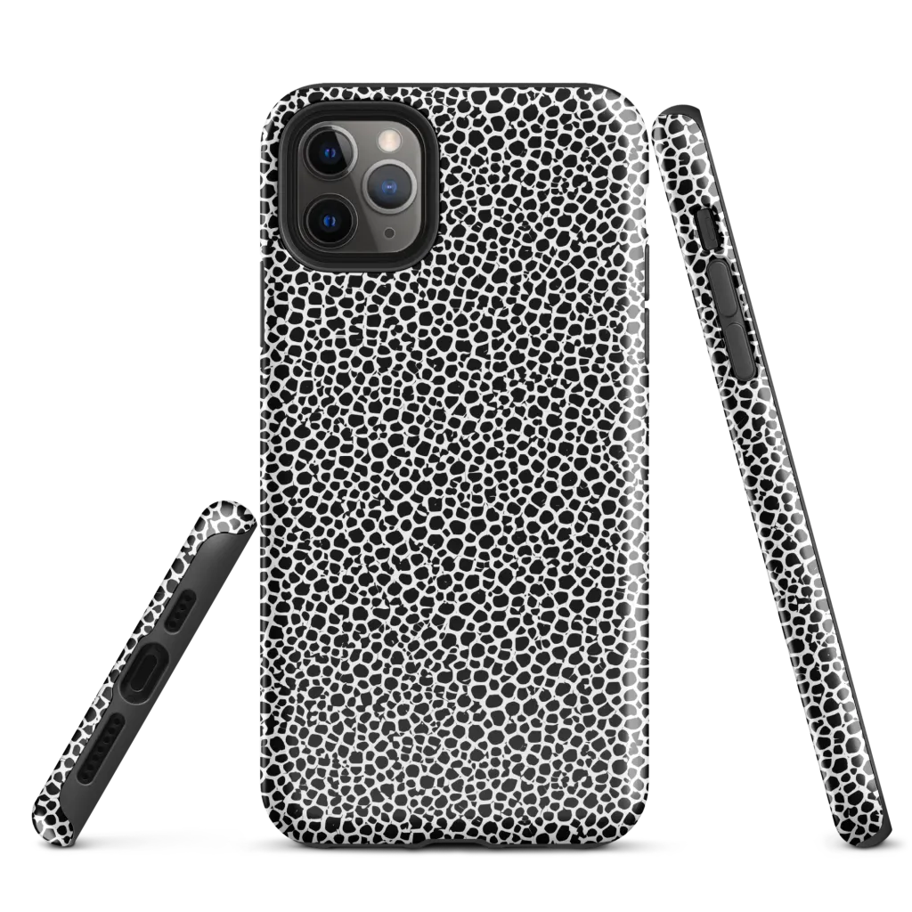 Obsidian Cellular on Tough Case for iPhone® — Front