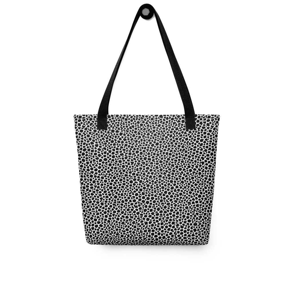 Obsidian Cellular on Tote Bag — Front