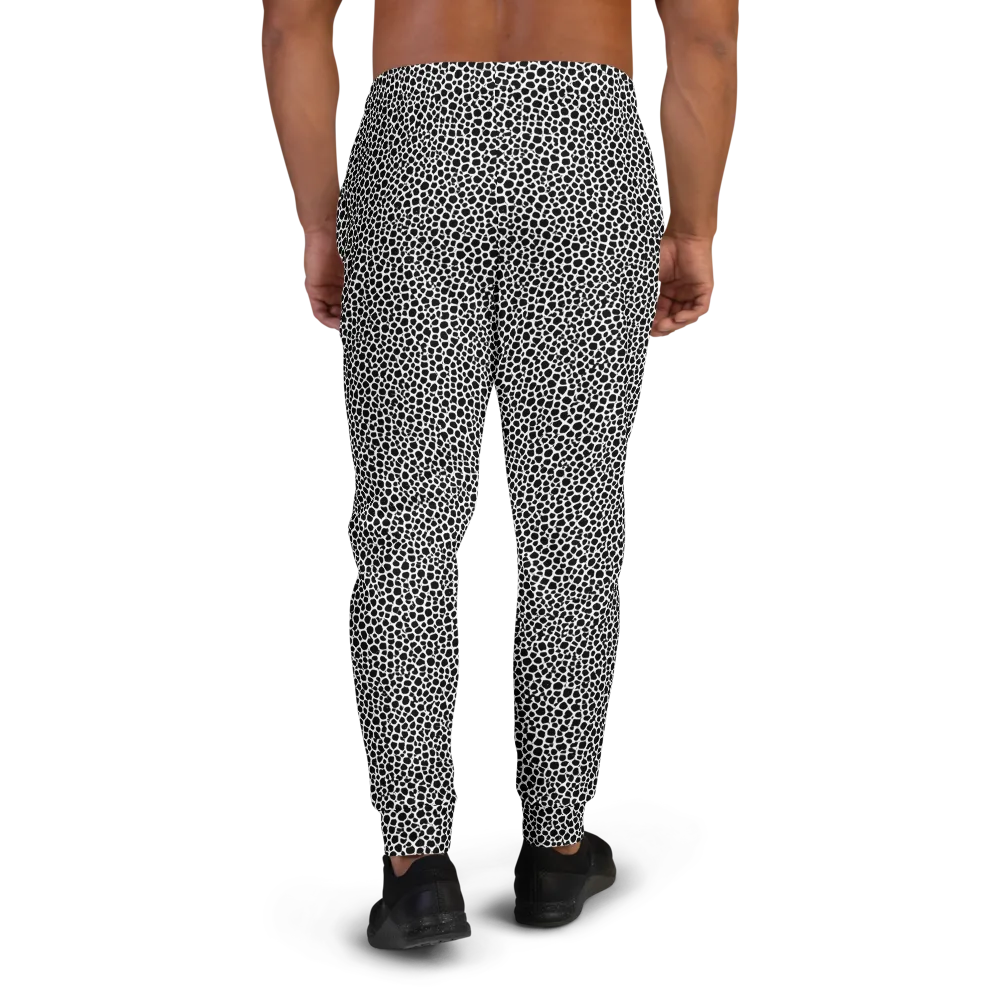 Obsidian Cellular on Men's Joggers — Back