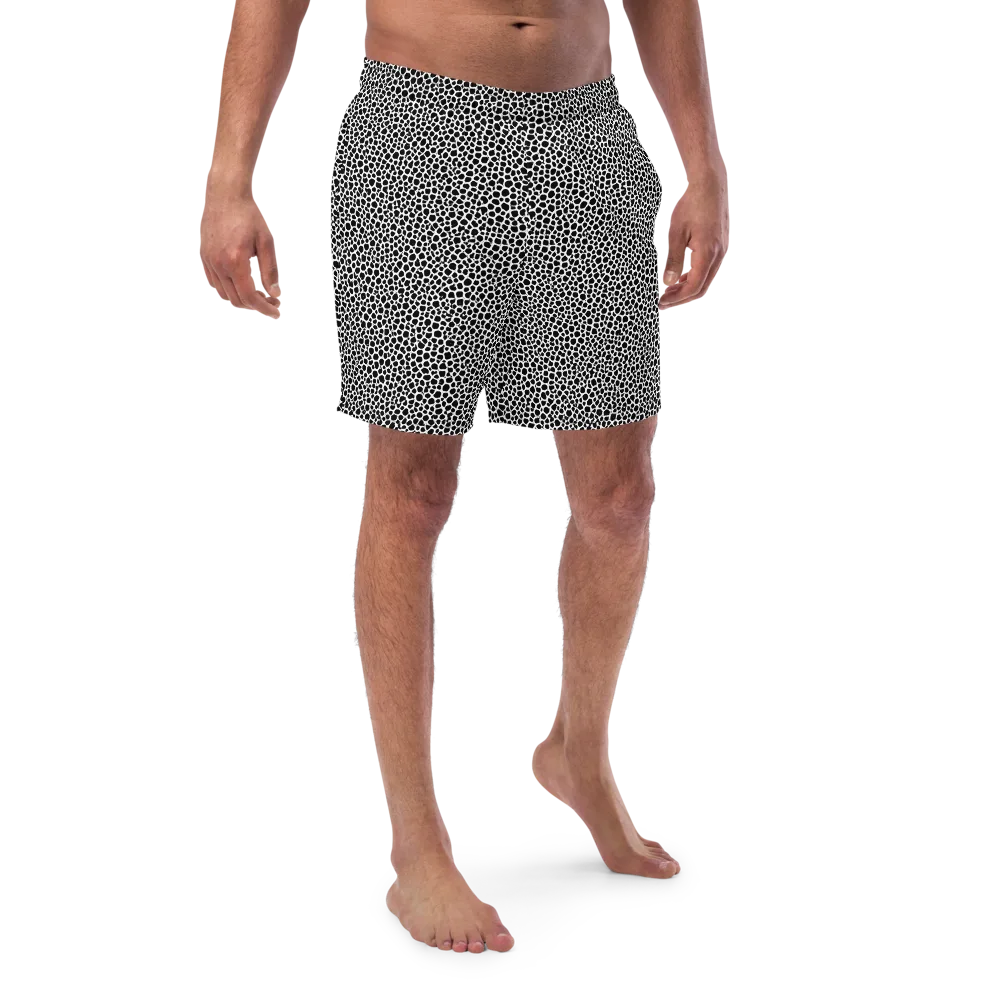 Obsidian Cellular on Swim Trunks — Front