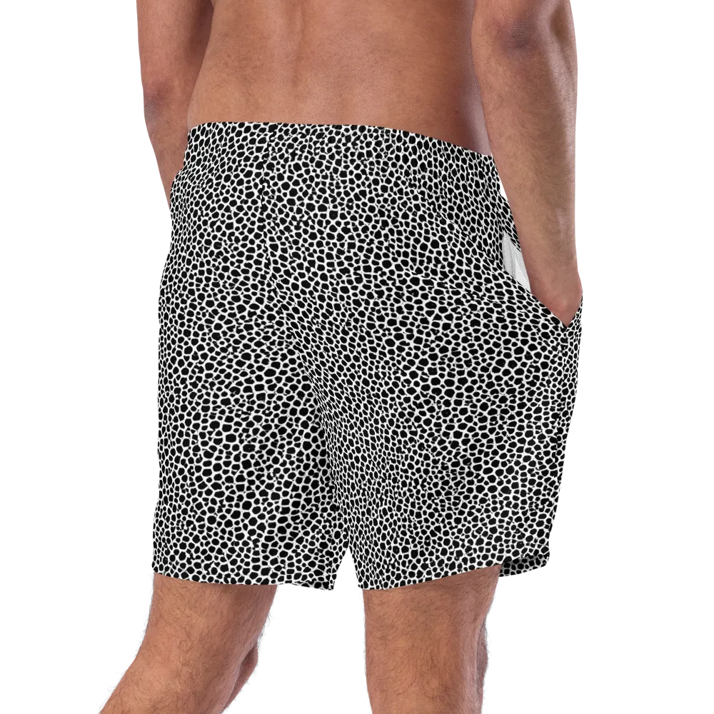 Obsidian Cellular on Swim Trunks — Right Back