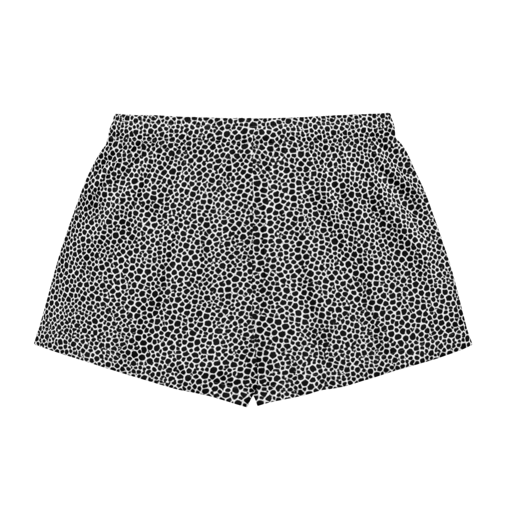 Obsidian Cellular on Women's Pajama Shorts — Back