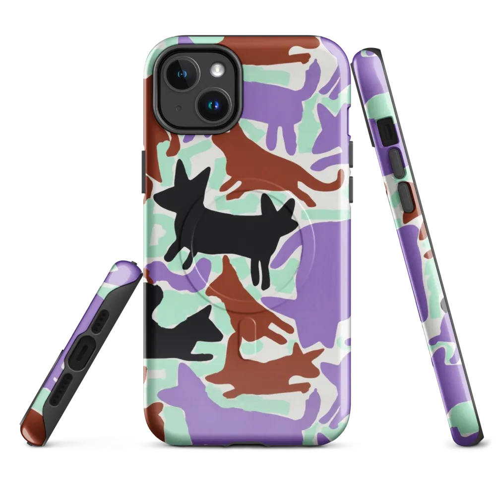 Catwalk Confetti on MagSafe Tough Case for iPhone® — Front