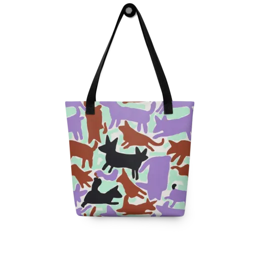 Catwalk Confetti on a Tote Bag