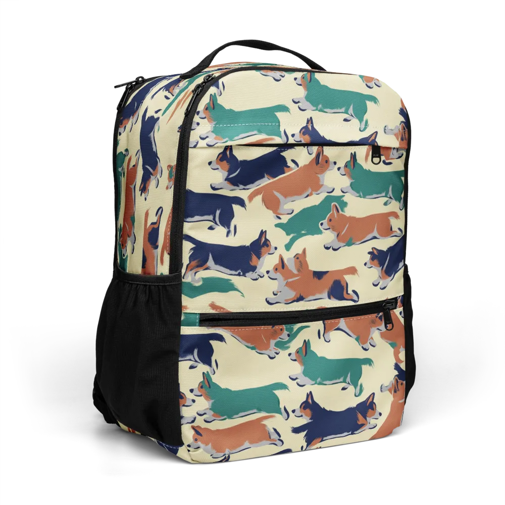 Welsh Sprint on Utility Backpack — Right Front