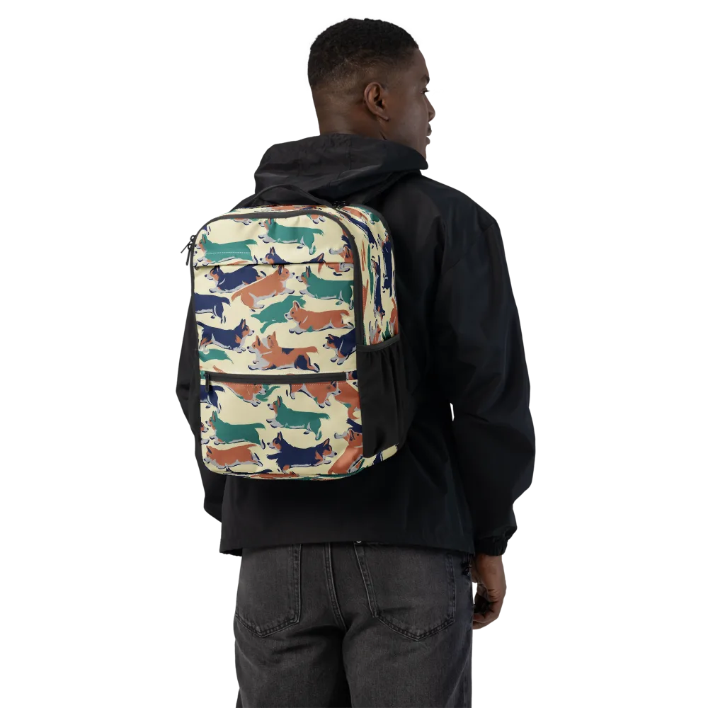 Welsh Sprint on Utility Backpack — Back