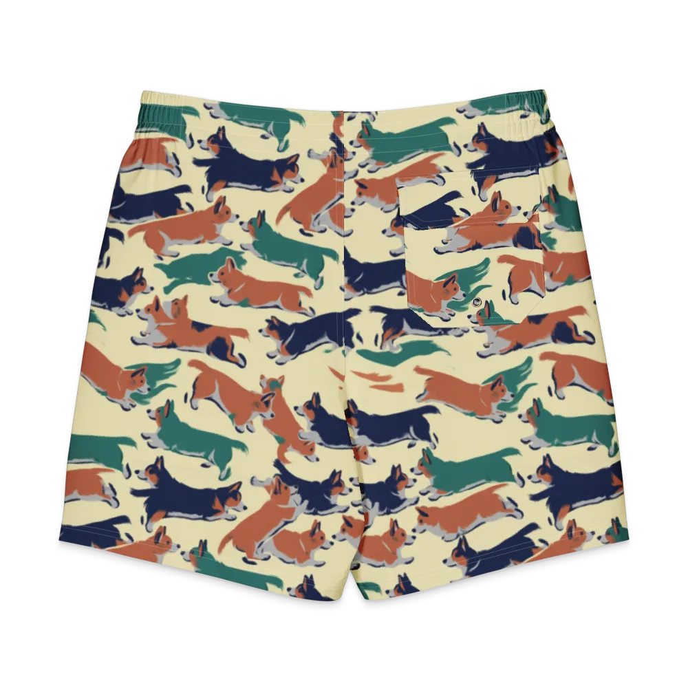 Welsh Sprint on Men's Board Shorts — Back