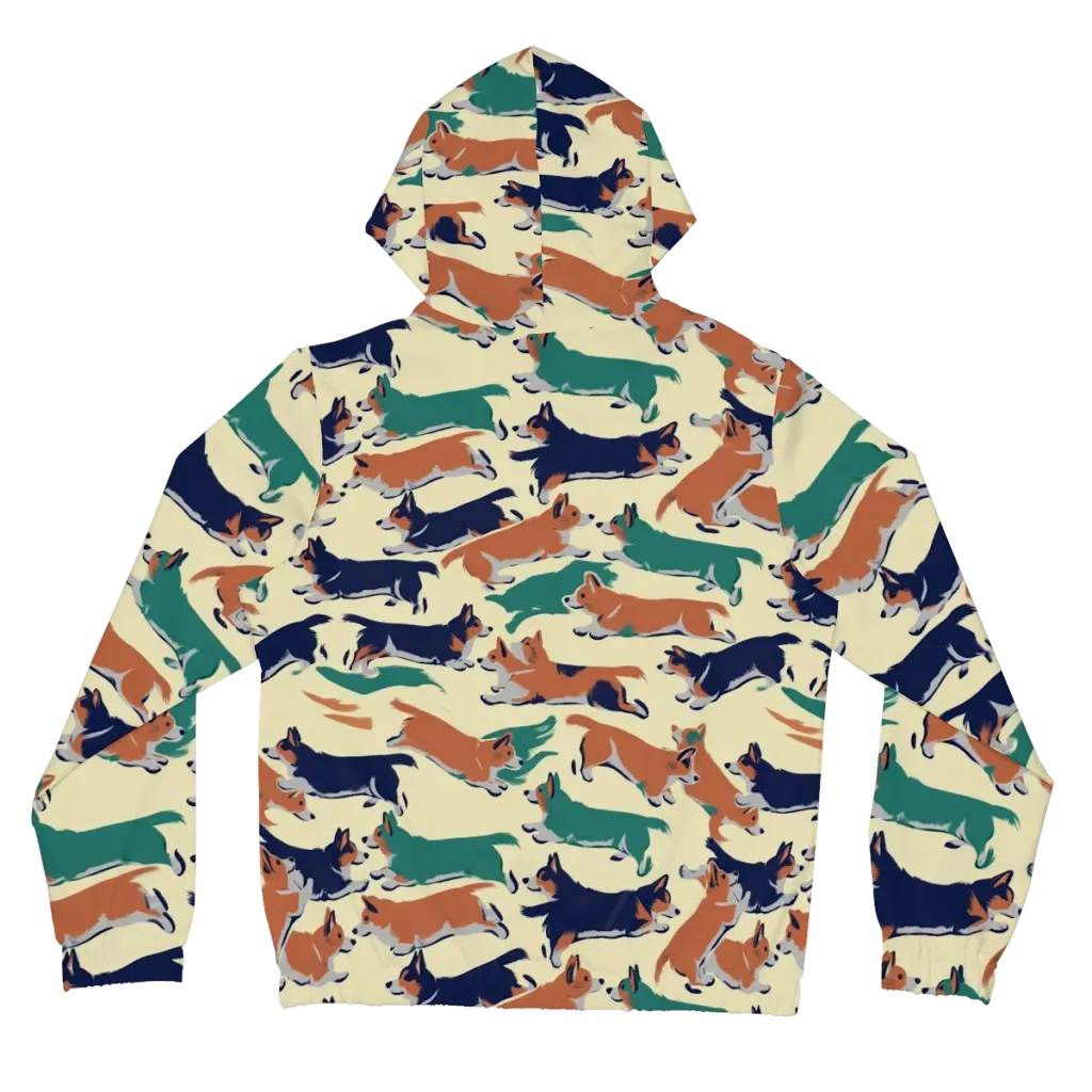 Welsh Sprint on Women's Full-Zip Hoodie — Back