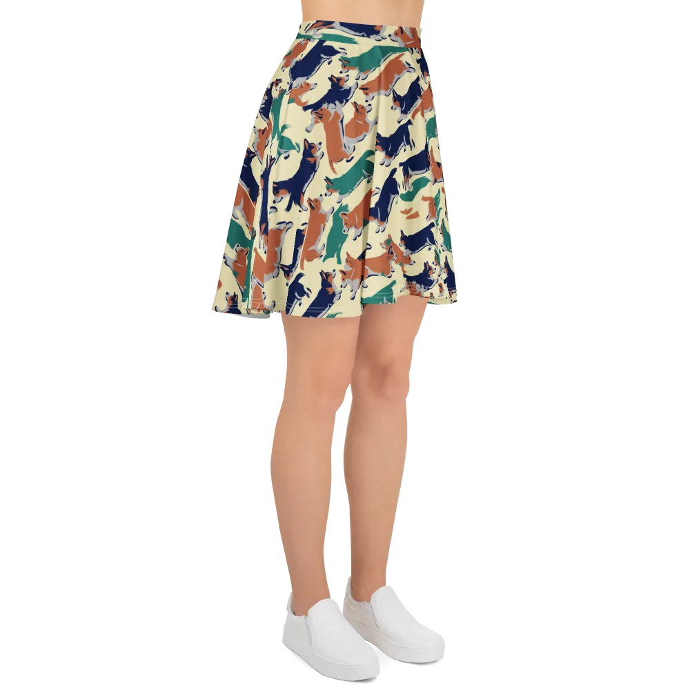 Welsh Sprint on Skater Skirt — Right