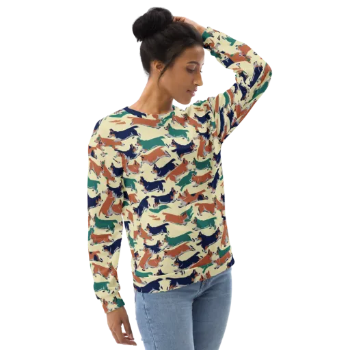 Welsh Sprint on a Sweatshirt