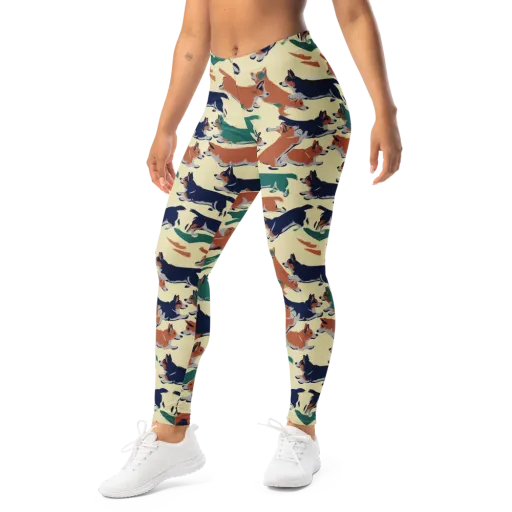 Welsh Sprint on a Leggings