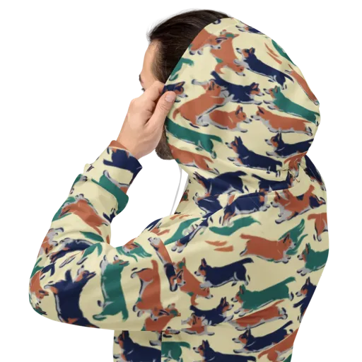 Welsh Sprint on a Hoodie