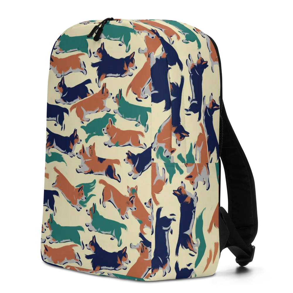 Welsh Sprint on Minimalist Backpack — Left