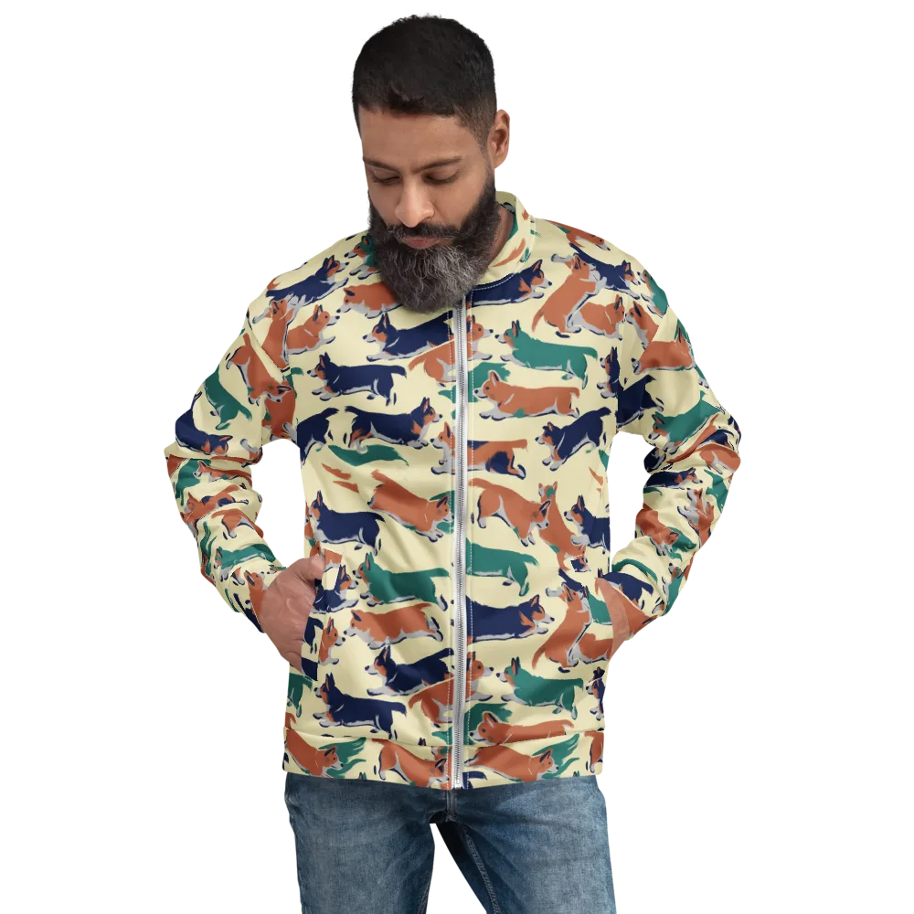 Welsh Sprint on Bomber Jacket — Front