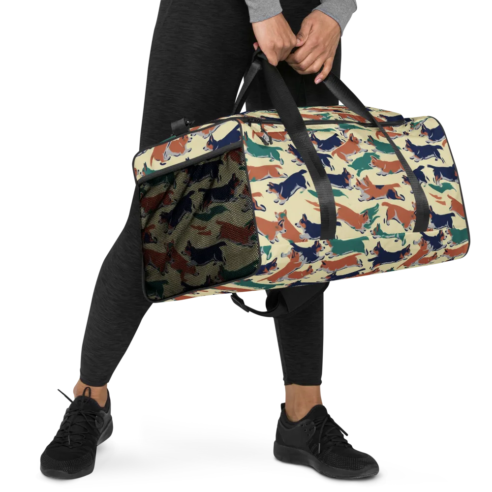 Welsh Sprint on Duffle Bag — Right Front
