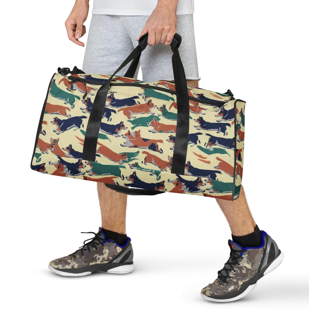 Welsh Sprint on Duffle Bag — Front