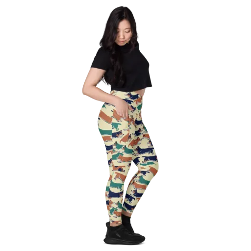 Welsh Sprint on a Leggings with Pockets
