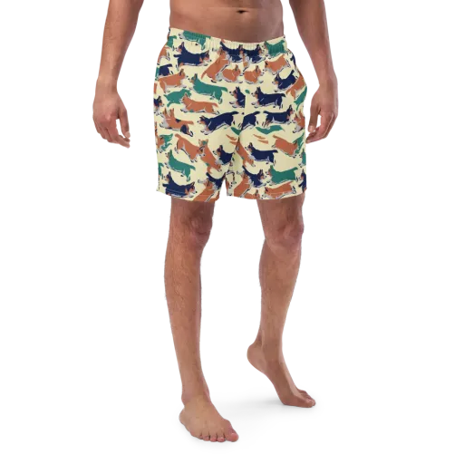 Welsh Sprint on a Swim Trunks