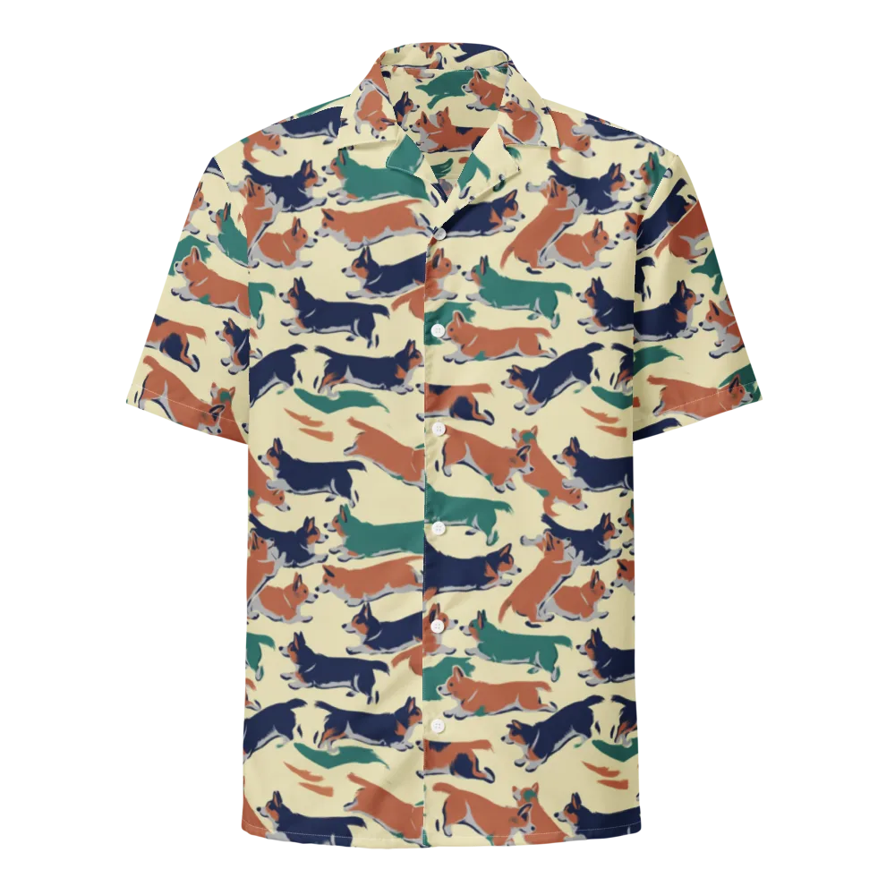 Welsh Sprint on Button Shirt — Front