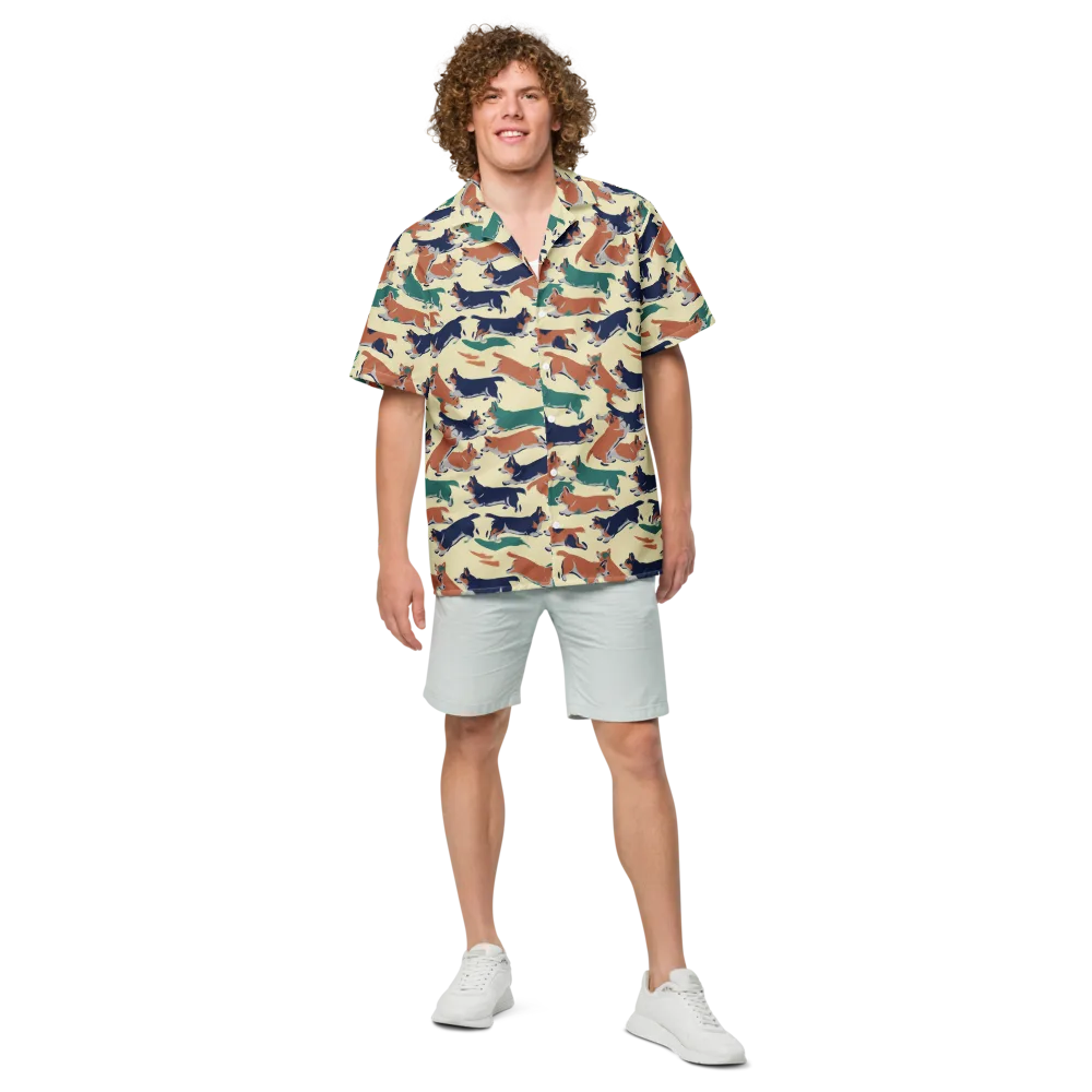 Welsh Sprint on Button Shirt — Front