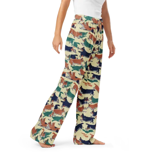 Welsh Sprint on a Women's Pajama Pants