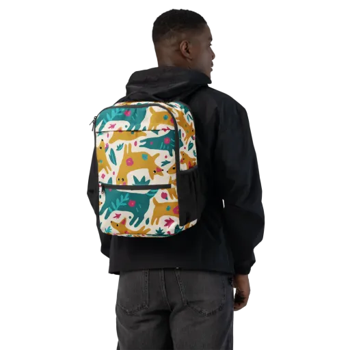 Safari Scribble on a Utility Backpack