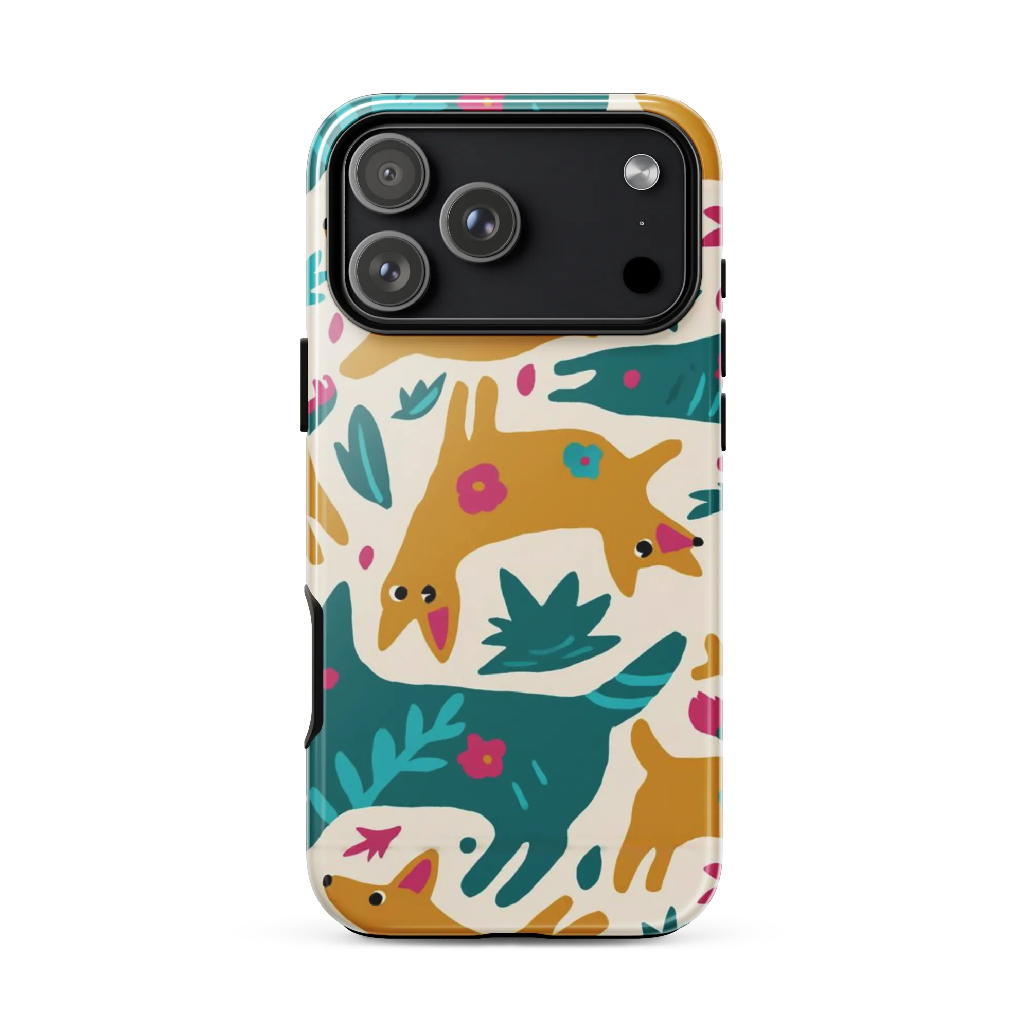 Safari Scribble on Tough Case for iPhone® — Front