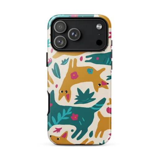Safari Scribble on a Tough Case for iPhone®