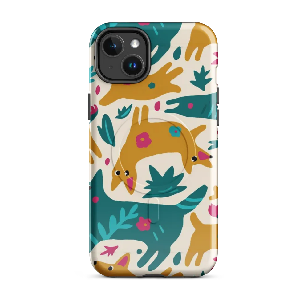 Safari Scribble on MagSafe Tough Case for iPhone® — Front