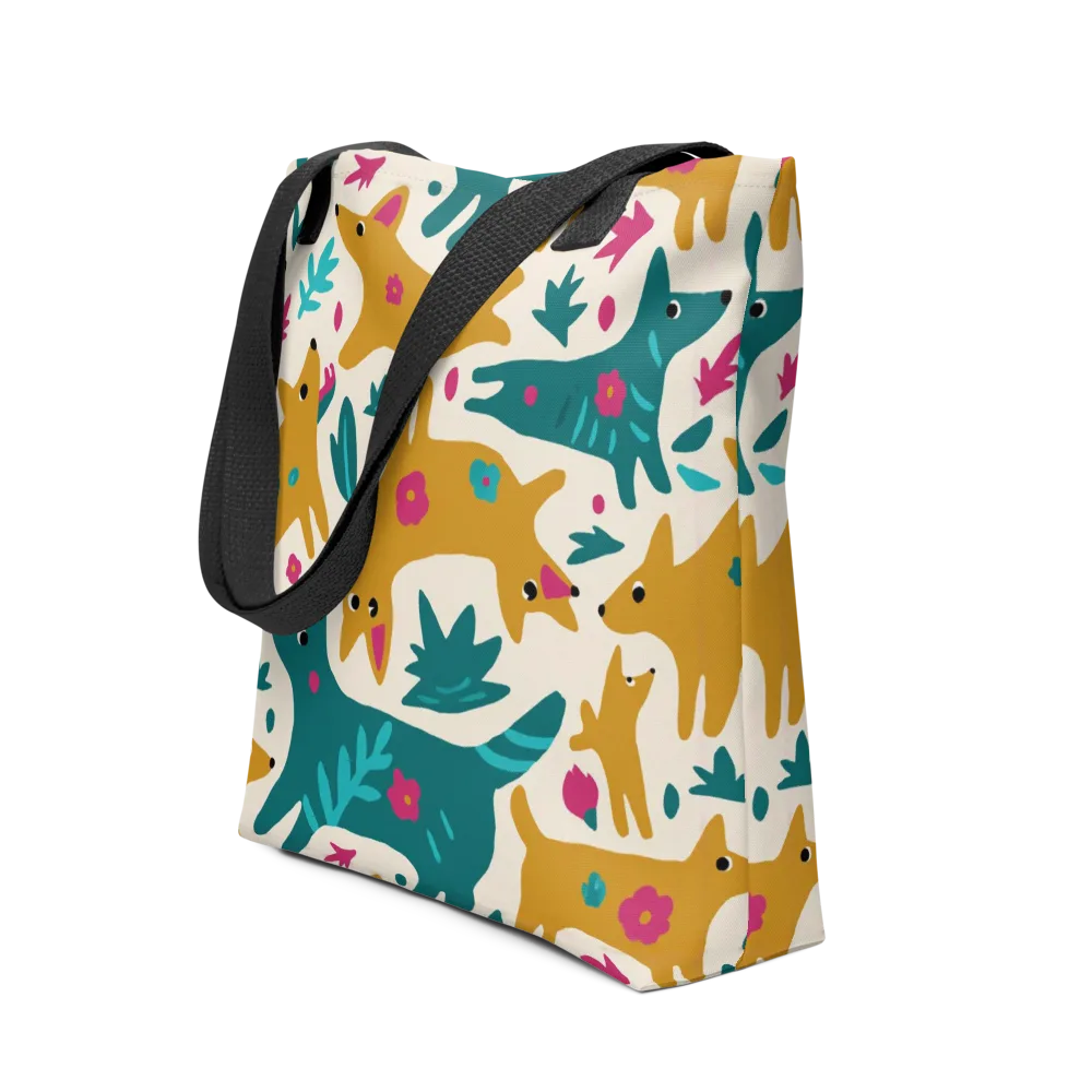 Safari Scribble on Tote Bag — Front