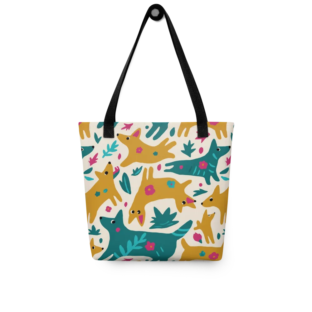 Safari Scribble on Tote Bag — Front
