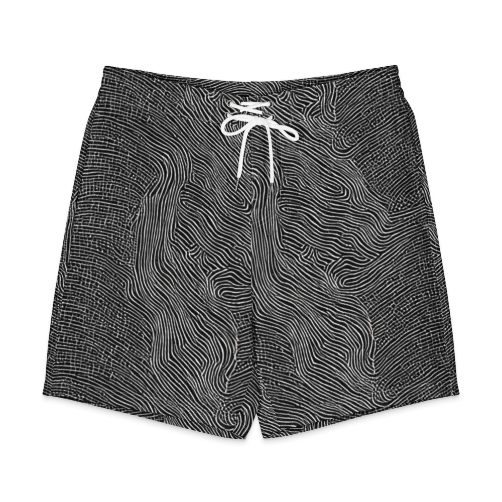 Zenith Stripes on Men's Board Shorts — Front