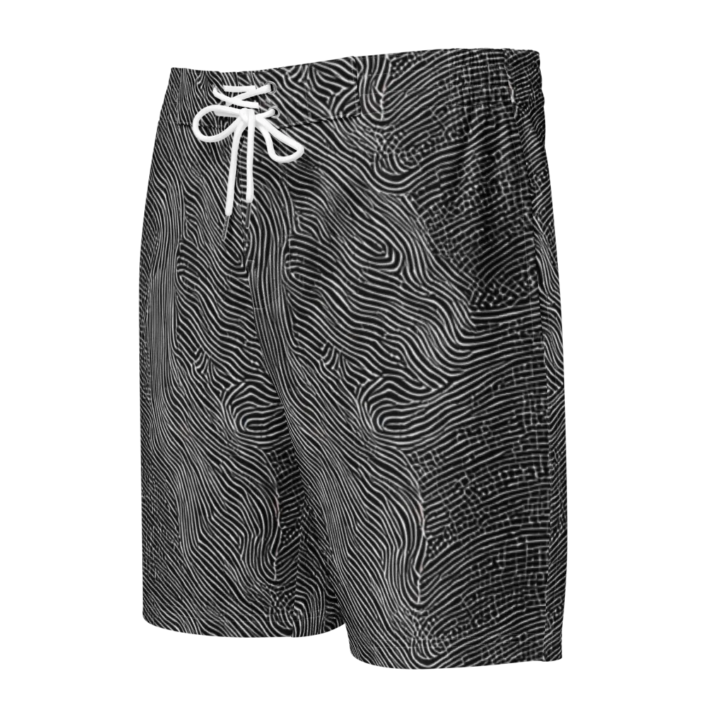 Zenith Stripes on Men's Board Shorts — Front