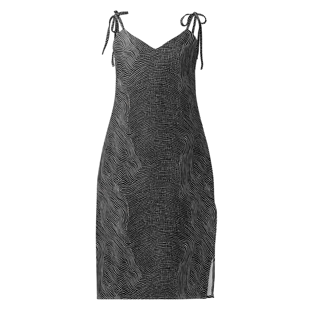 Zenith Stripes on Slip Dress — Front