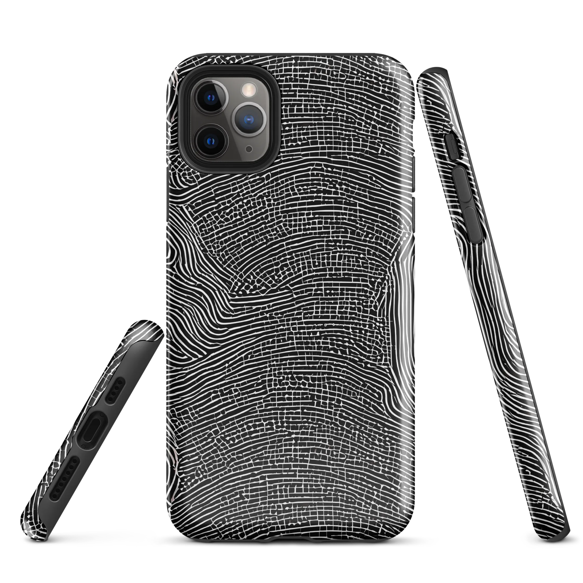 Zenith Stripes on Tough Case for iPhone® — Front
