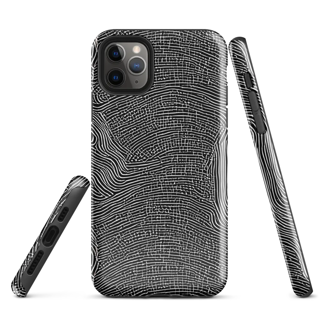Zenith Stripes on Tough Case for iPhone® — Front
