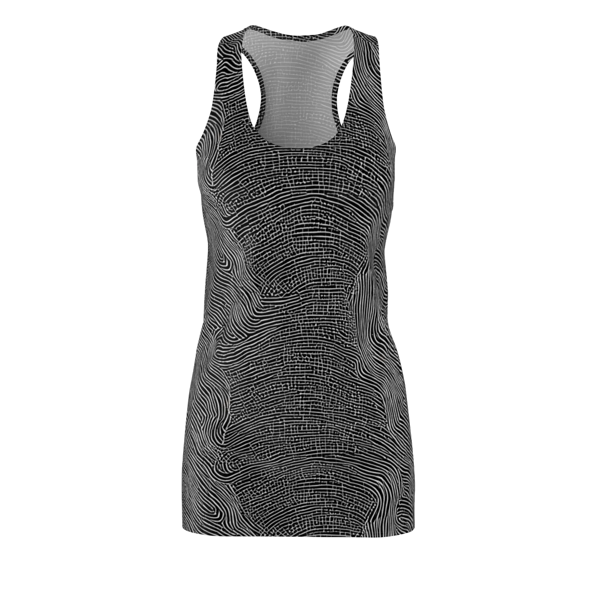 Zenith Stripes on Racerback Dress — Front