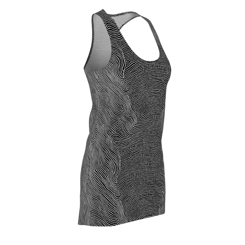 Zenith Stripes on Racerback Dress — Front Side