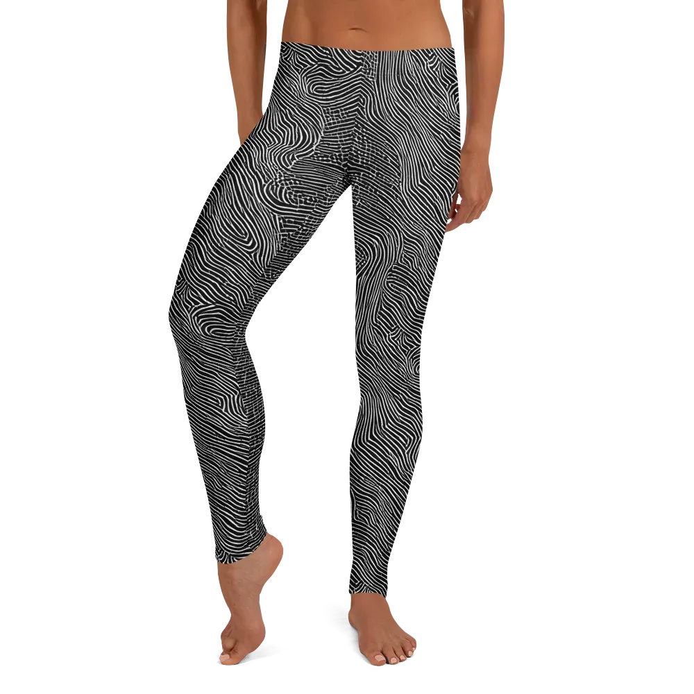 Zenith Stripes on Leggings — Front