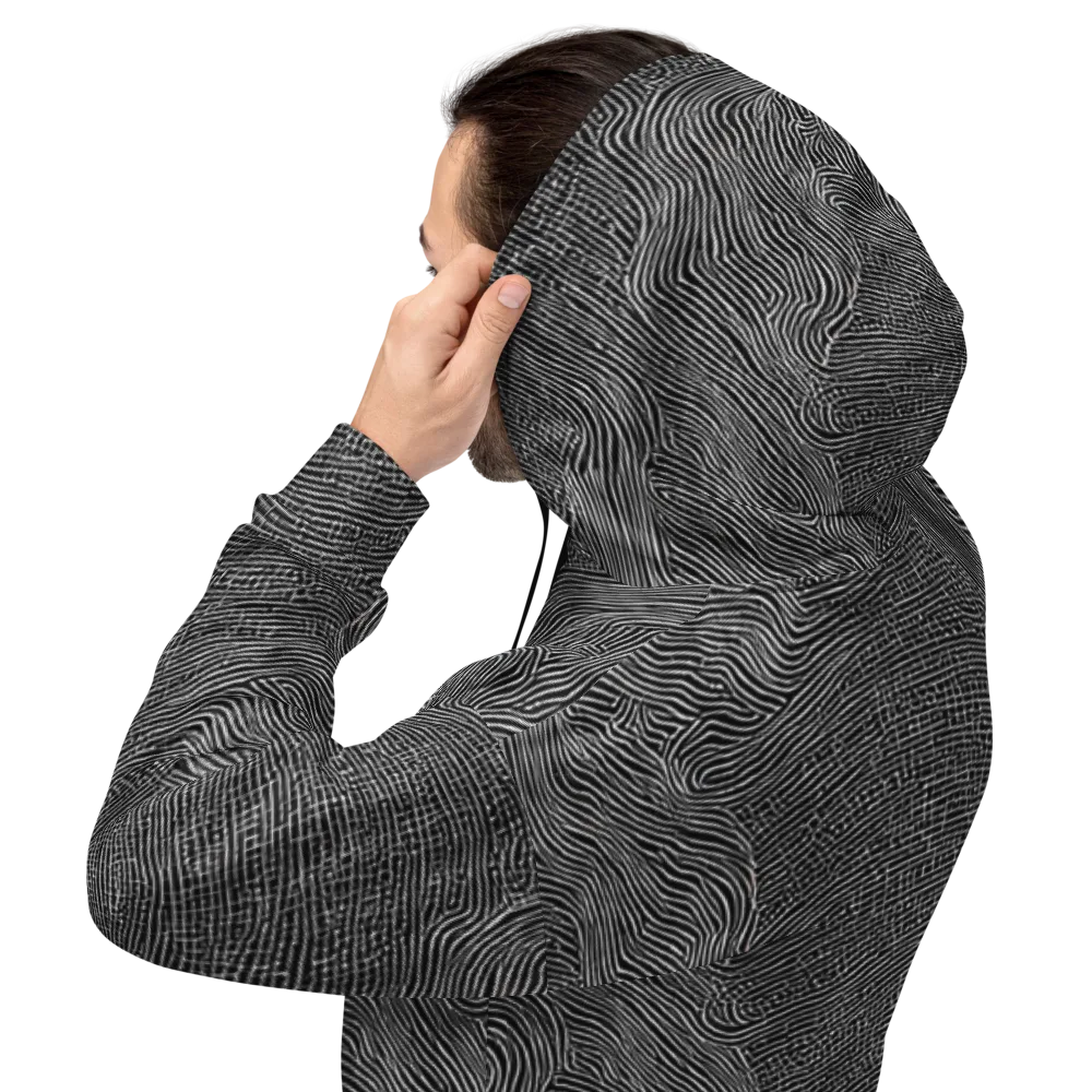 Zenith Stripes on Hoodie — Back