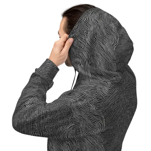 Zenith Stripes on a Hoodie